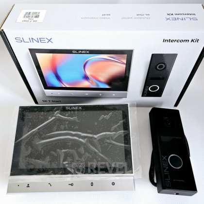 Комплект видеодомофона и панели вызова Slinex SK 7 Start