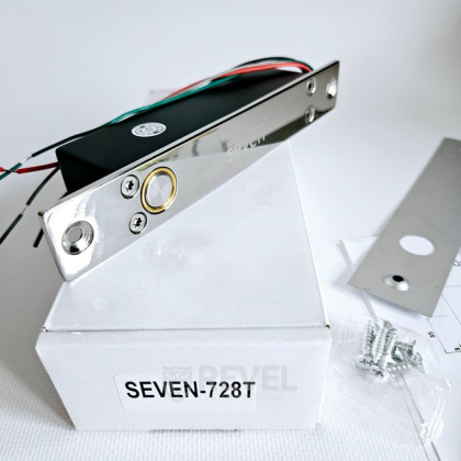 Комплект контроля доступа с электроригельным замком Seven Office RV Rfid (white / black)