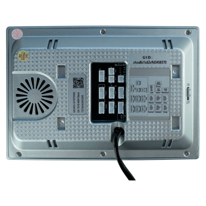 Wi-Fi домофон с дополнительной камерой SEVEN DP-7579 Cam Kit black (AI детекция человека, дозвон на телефон, Tuya Smart)