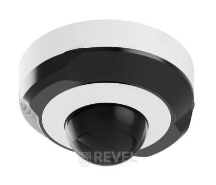 8Мп IP камера видеонаблюдения Ajax DomeCam Mini white (4мм) с микрофоном и возможностями искусственного интеллекта