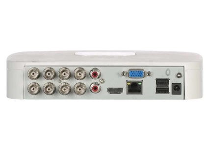 8-канальный 1U 1HDD WizSense видеорегистратор Dahua DH-XVR4108C-I/T