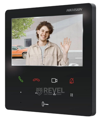 IP WiFi видеодомофон 4,3" Hikvision DS-KH6110-WE1