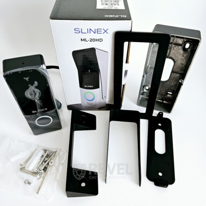Комплект видеодомофона с электромеханическим замком Slinex KIT Home Pro Black