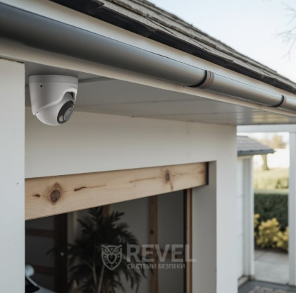 8Мп IP видеонаблюдение со звуком, AI детекцией и управлением с телефона Ajax TurretCam-8MpHL-Kit white