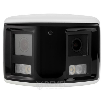 6Мп IP ColorVu видеокамера с обзором 180°, встроенным микрофоном и динамиком Hikvision DS-2CD1T67G2HP-LIUF/SL (2.8мм)