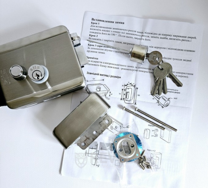 Комплект контроля доступа с электромеханическим замком SEVEN SKD-KIT-EM9 (из нержавеющей стали)