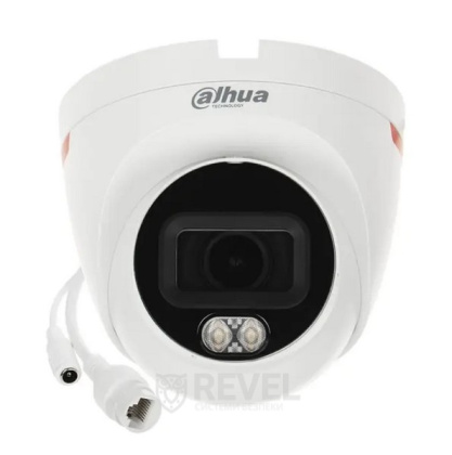 4Мп IP PoE WizSense видеокамера с микрофоном и видимой подсветкой Dahua DH-IPC-HDW2449T-S-PRO (3.6мм)