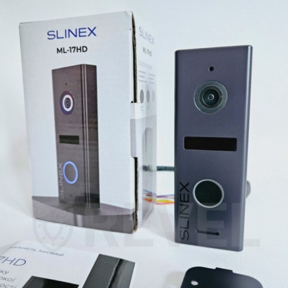 Комплект видеодомофона с электромеханическим замком Slinex KIT Home Pro Black