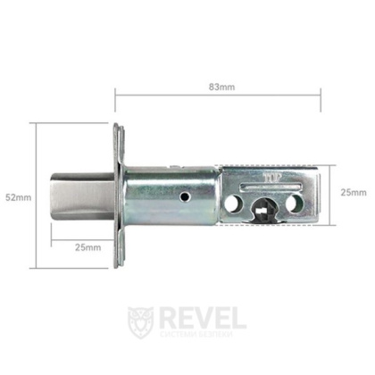 Умный дверной биометрический замок SEVEN LOCK SL-7764BF black