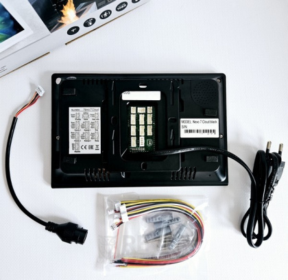Комплект Wi-Fi видеодомофона Slinex Nexo 7 Cloud Kit Black (детекция движения и дозвон на смартфон)