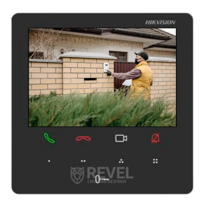IP WiFi видеодомофон 4,3" Hikvision DS-KH6110-WE1
