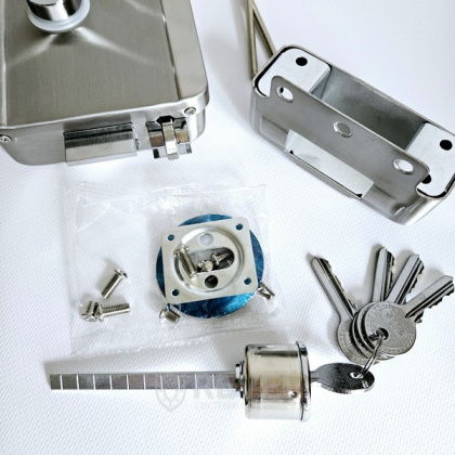 Комплект контроля доступа с электромеханическим замком SEVEN SKD-KIT-EM9 (из нержавеющей стали)