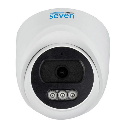 Комплект на четыре 2Мп IP PoE купольные камеры со звуком для помещения SEVEN IP-7212PAI-2MP-4MIC Комплект на четыре 2Мп IP PoE купольные камеры со звуком для помещения SEVEN IP-7212PAI-2MP-4MIC