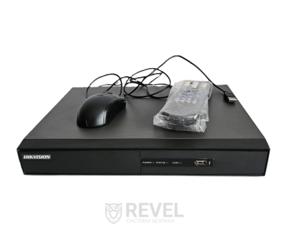 4-канальный видеорегистратор для аналогових камер HikVision DS-7204HWI-SH (б/у, распродажа)