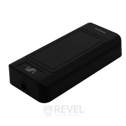 Автономный контроллер со встроенным считыателем (13.56 МГц Mifare) Via Security VSA-11P/M Black