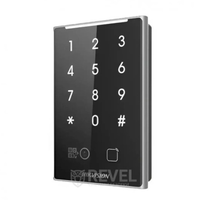 Считыватель карт M1,DESfire,Felica с клавиатурой HikVision DS-K1109DKB-QR