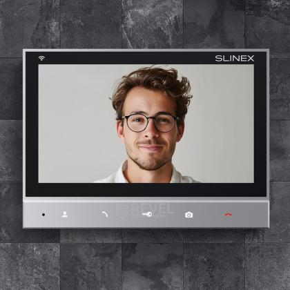 Wi-Fi FullHD комплект домофона с поддержкой приложения Slinex Smart Call и антивандальной панелью Slinex SK 7 Cloud