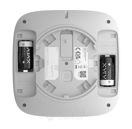 Извещатель пожарный тепловой со звуковым оповещением Ajax EN54 FireProtect (Heat/Sounder) white