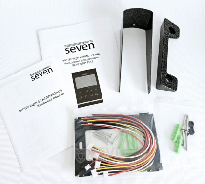 Комплект домофона с электромеханическим замком из нержавеющей стали Seven Kit DF-Lock (white)