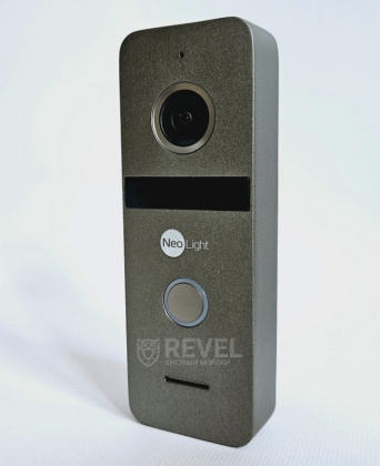 Комплект 7" FHD IPS видеодомофона с записью по детекции SEVEN DP–7575FHD-Neo Kit box (black)
