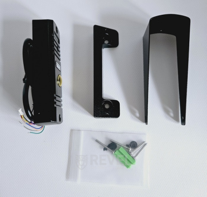 Комплект домофона с электромеханическим замком Seven Kit Home-Lock black