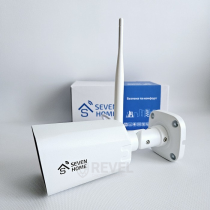 4Мп IP Wi-Fi умная видеокамера со звуком и двойной подсветкой SEVEN HOME С-7024 (Tuya Smart)