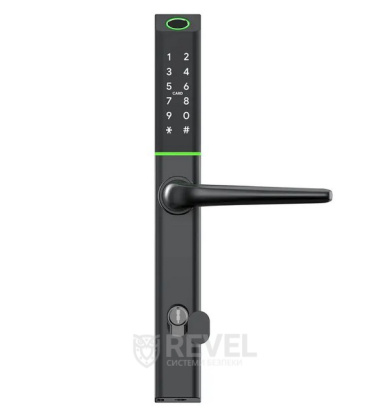 Умный дверной биометрический замок SEVEN LOCK SL-7763BF black