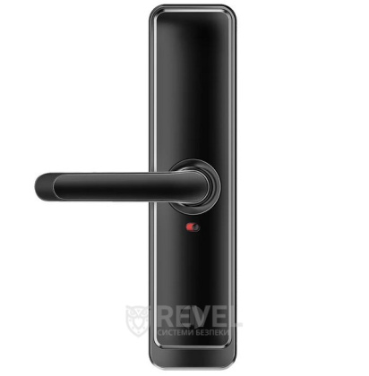 Умный дверной биометрический замок SEVEN LOCK SL-7767BFW black (со встроенным Wi-Fi, врезная часть 7068)