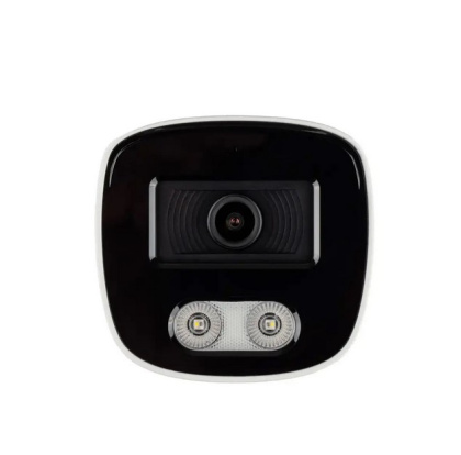 5Мп IP видеокамера с микрофоном и умной двойной подсветкой SEVEN IP-1025PA-DL white (2.8 мм)