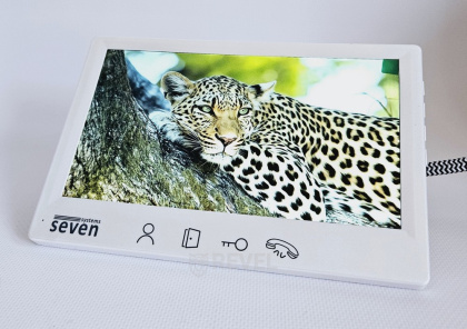 Комплект Full HD видеодомофона с детекцией и записью видео SEVEN DP–7571FHD-Neo Kit box (white)