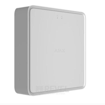 Беспроводной адресный ретранслятор радиосигнала для пожарной сигнализации Ajax EN54 Fire ReX Jeweller White