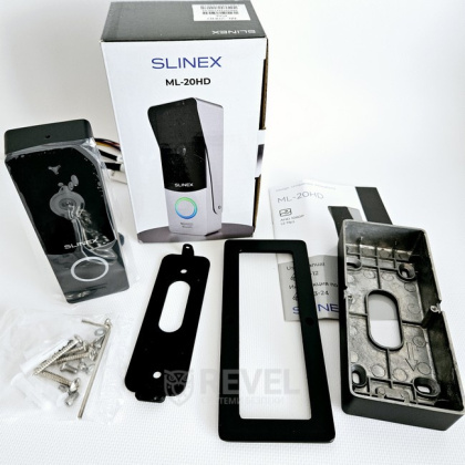 Комплект видеодомофона с электромеханическим замком Slinex KIT Home Pro Black