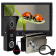 Комплект домофона, видеопанели со считывателем и электрозамка SEVEN DP–7571 Rfid Kit black