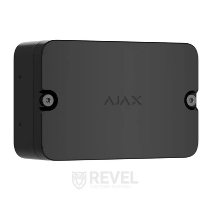 Беспроводной адресный модуль для пожарной сигнализации Ajax EN54 I/O Module (2X2) Jeweller Black