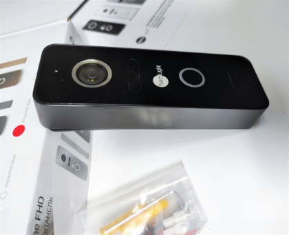 Домофон с WiFi и дополнительной видеокамерой NeoLight Alpha Hybrid Cam Kit White — дозвон на телефон и запись видео