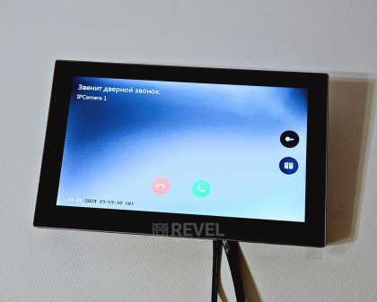 IP комплект Smart Wi-Fi видеодомофона с управлением с мобильного приложения Ezviz CS-HP5 (2MP) + SD карта 128Гб в подарок