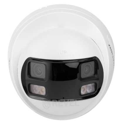 6Мп IP видеокамера с обзором 180°, встроенным микрофоном и динамиком Hikvision DS-2CD1363G2P-LIUF/SL (2.8мм)