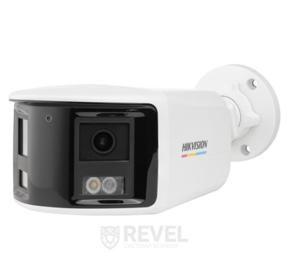 6Мп IP ColorVu видеокамера с обзором 180°, встроенным микрофоном и динамиком Hikvision DS-2CD1T67G2HP-LIUF/SL (2.8мм)