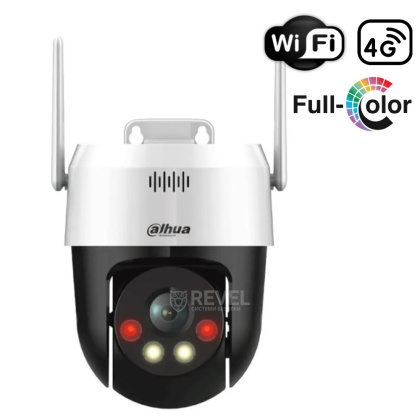 5Мп 4G поворотная Dual Light видеокамера с двусторонним звуком Dahua DH-P5AE-PV-4G (4мм)