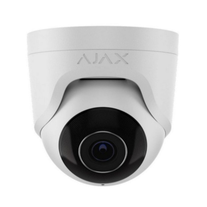 5Мп IP камера видеонаблюдения Ajax TurretCam white (2.8мм) с микрофоном и возможностями искусственного интеллекта 5Мп IP камера видеонаблюдения Ajax TurretCam white (2.8мм) с микрофоном и возможностями искусственного интеллекта